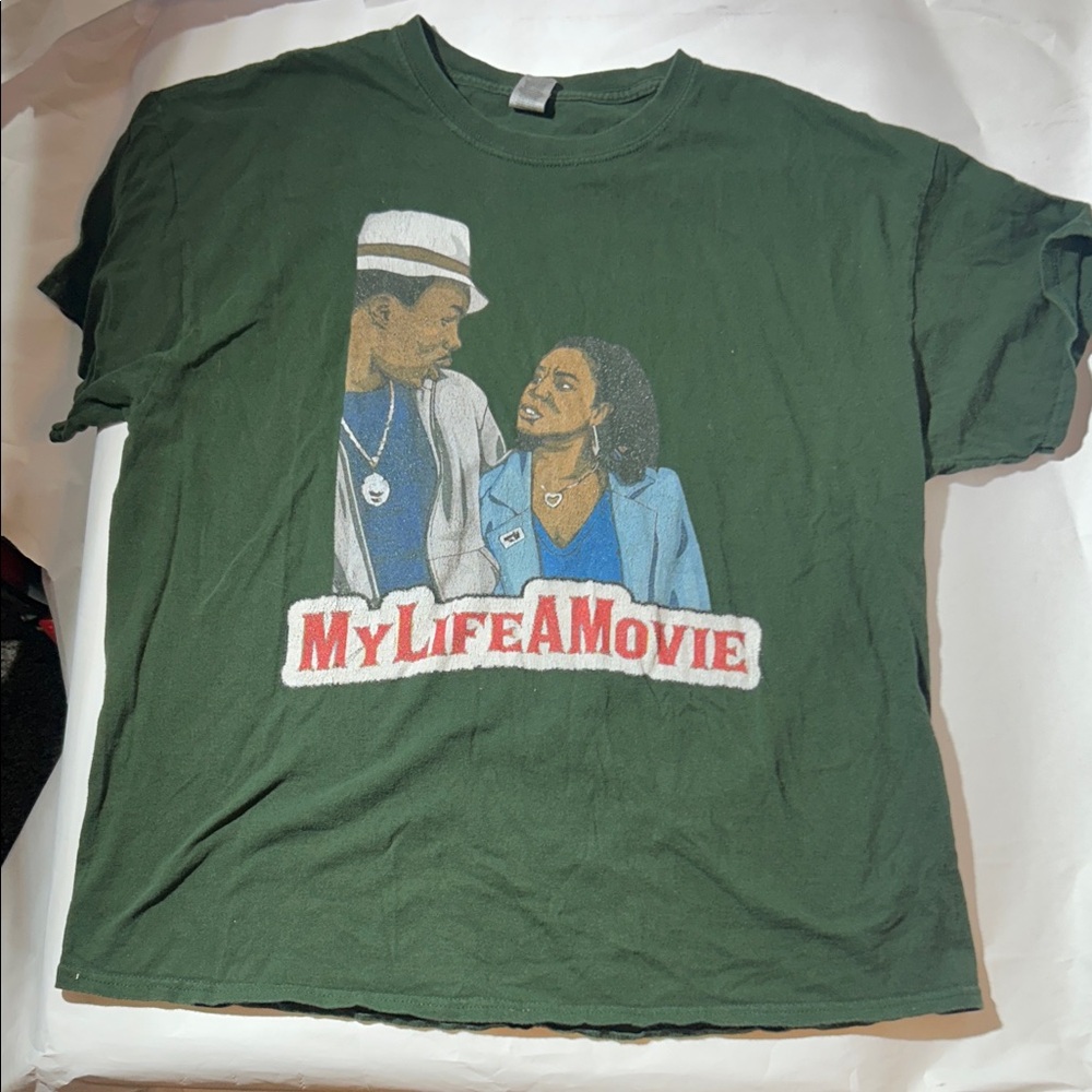 Paid In Full - Ace & Kiesha 'My Life a Movie' Green Graphic Tee
